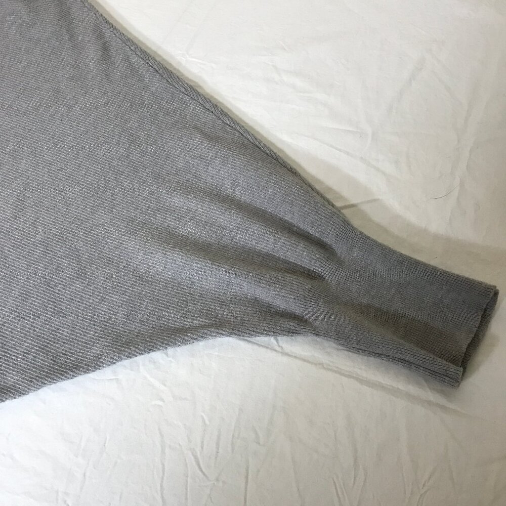 Vila Milano Sz XL Soft Cozy Batwing Sleeve Poncho Style Blouson Popover Sweater - Picture 8 of 11